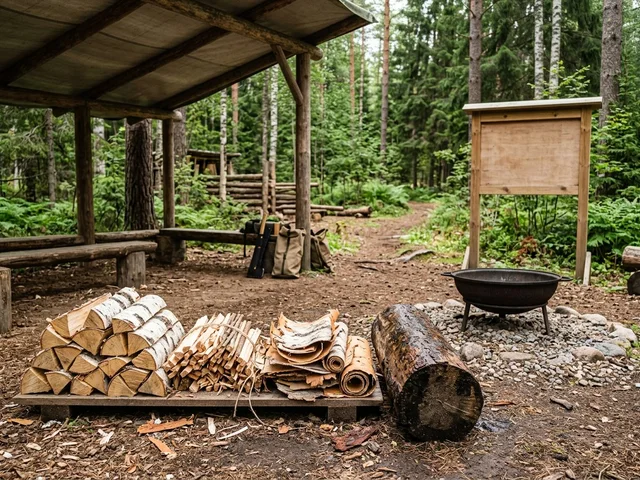 Дрова для школы выживания и туризма в Королёве