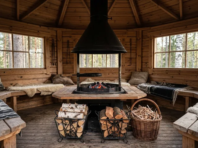 Подбор дров для беседки-гриля в Королёве